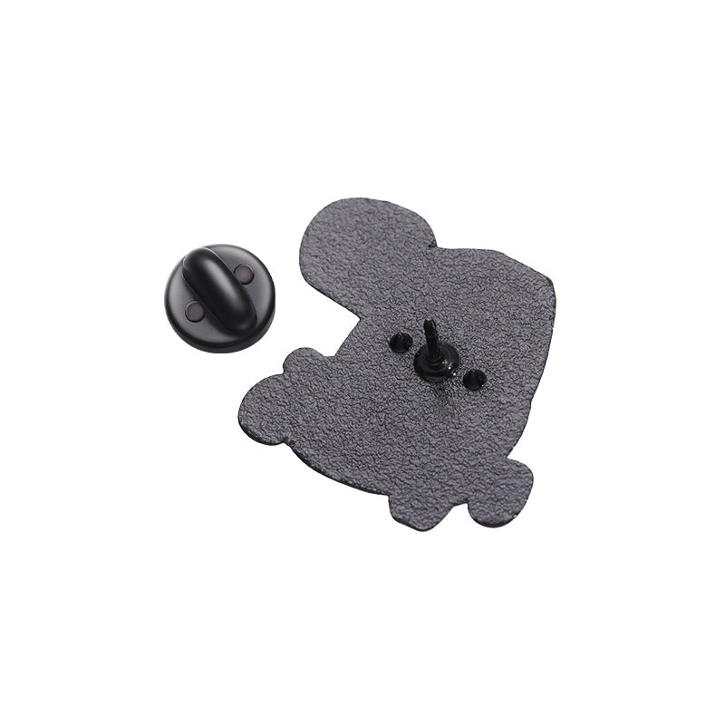 Funny Cartoon Duck Driving Tractor Enamel Pin | Creative Anime Metal Brooch | Apparel & Lapel Accessories Wholesale