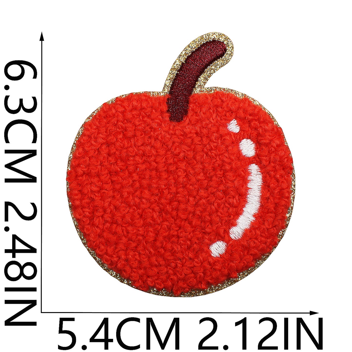 Iron-on Cute Candy & Lollipop Chenille Embroidered Patch