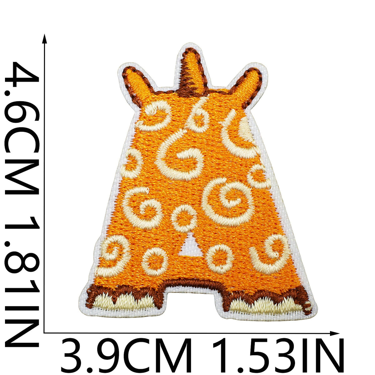 Cute Dinosaur Alphabet Embroidery Patches Iron On Cartoon Letter Applique for Kids Clothes Backpack DIY Decoration