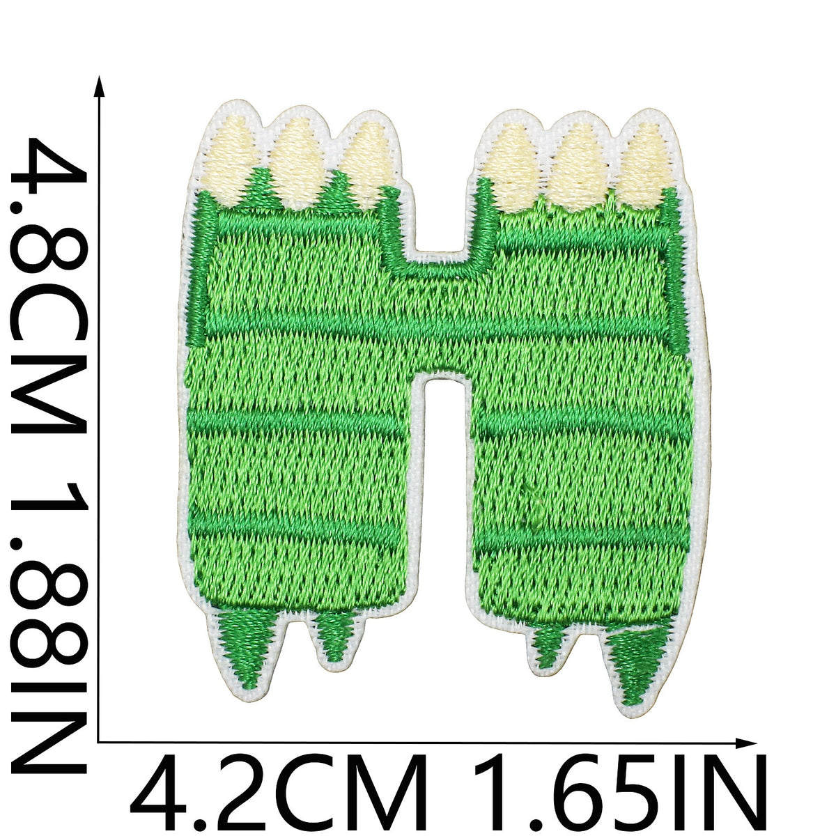 Cute Dinosaur Alphabet Embroidery Patches Iron On Cartoon Letter Applique for Kids Clothes Backpack DIY Decoration