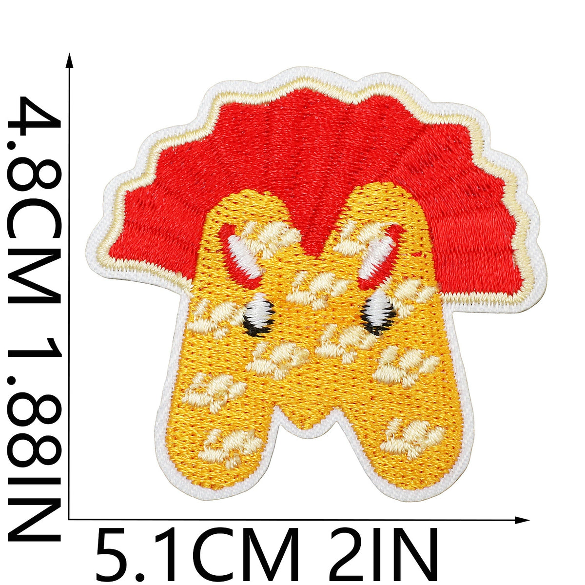 Cute Dinosaur Alphabet Embroidery Patches Iron On Cartoon Letter Applique for Kids Clothes Backpack DIY Decoration
