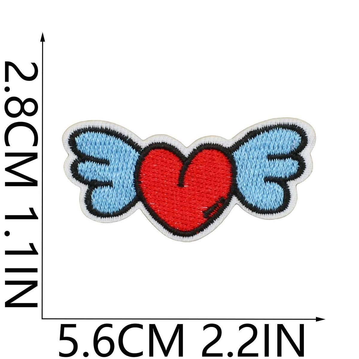 Ready to Ship Cute Unicorn Rainbow Embroidered Patch Set Cartoon Animal Iron on Patches for Kids Clothes Bags