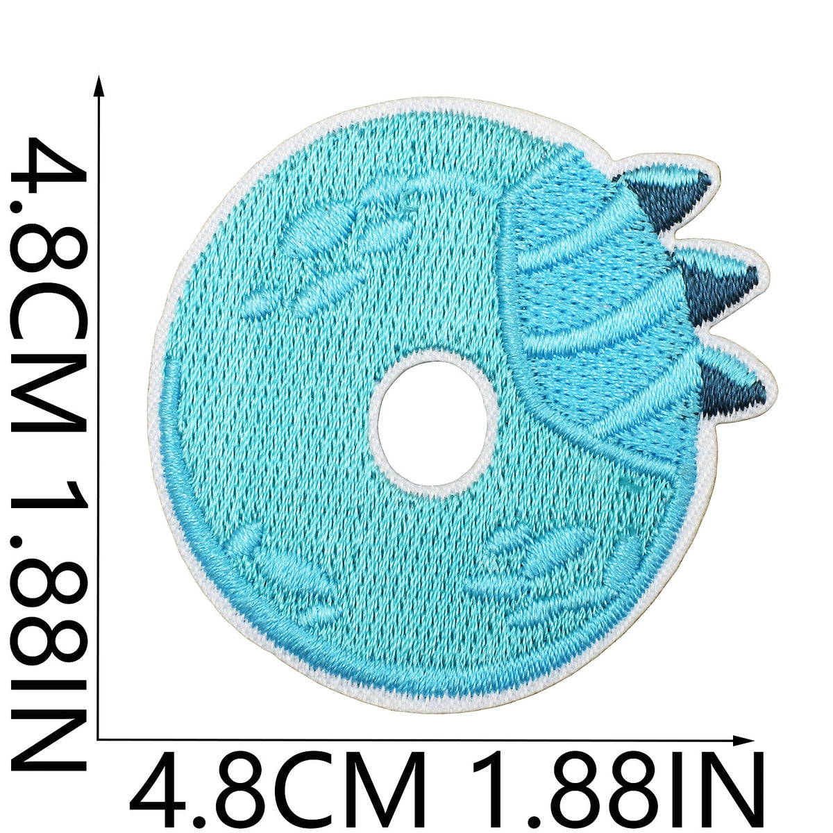Cute Dinosaur Alphabet Embroidery Patches Iron On Cartoon Letter Applique for Kids Clothes Backpack DIY Decoration