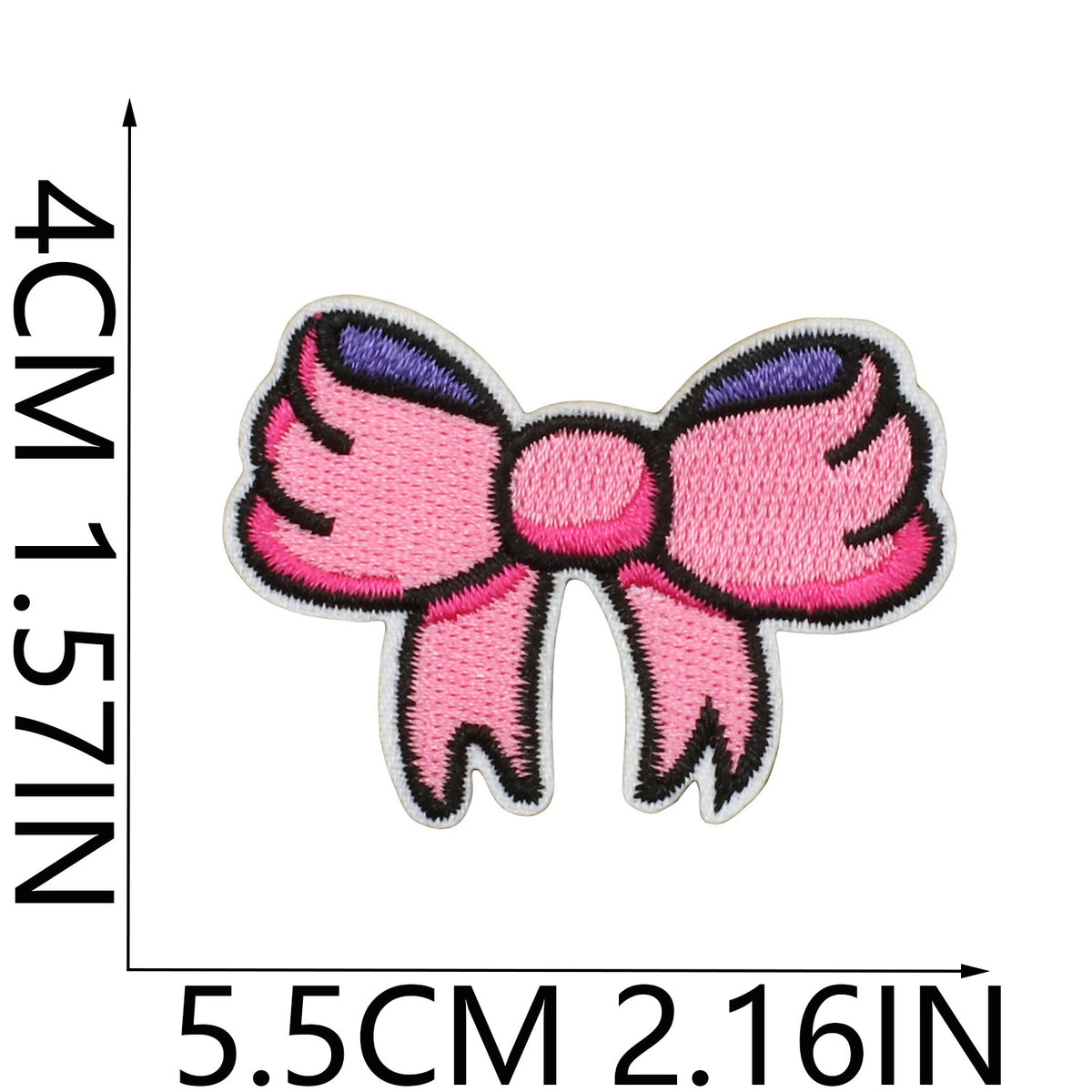 Ready to Ship Cute Unicorn Rainbow Embroidered Patch Set Cartoon Animal Iron on Patches for Kids Clothes Bags