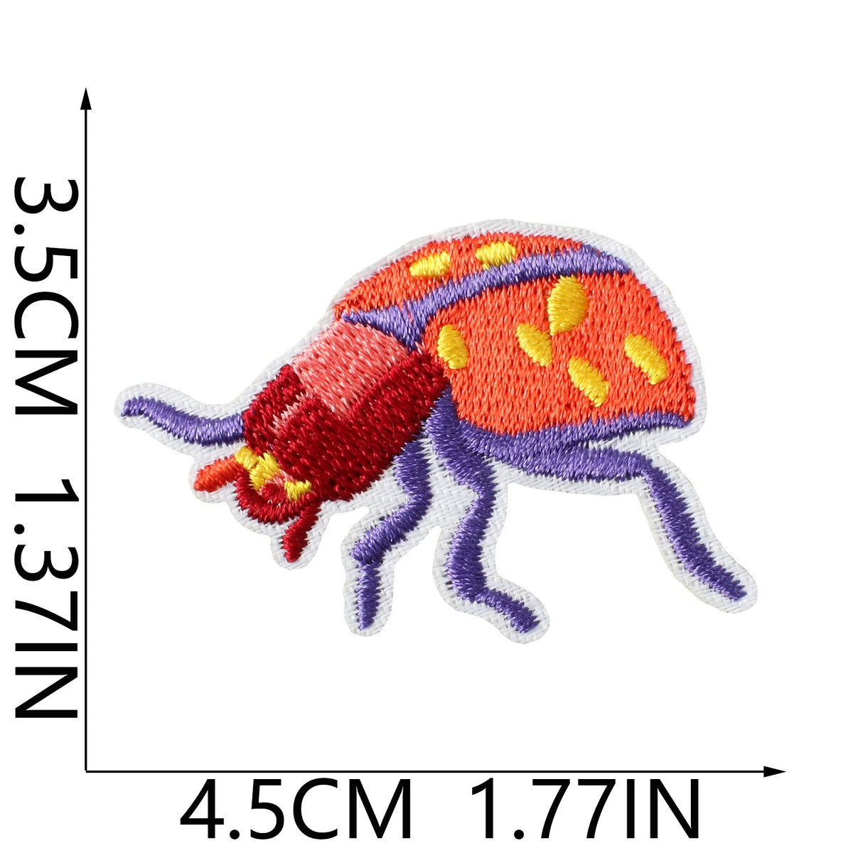 Insect Beetle Embroidered Patch Set 30Pcs, Decorative Iron on Patches for Clothing Jacket Backpack DIY Sewing Applique