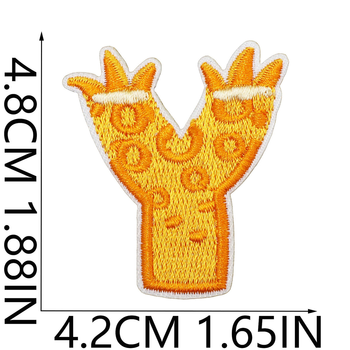 Cute Dinosaur Alphabet Embroidery Patches Iron On Cartoon Letter Applique for Kids Clothes Backpack DIY Decoration