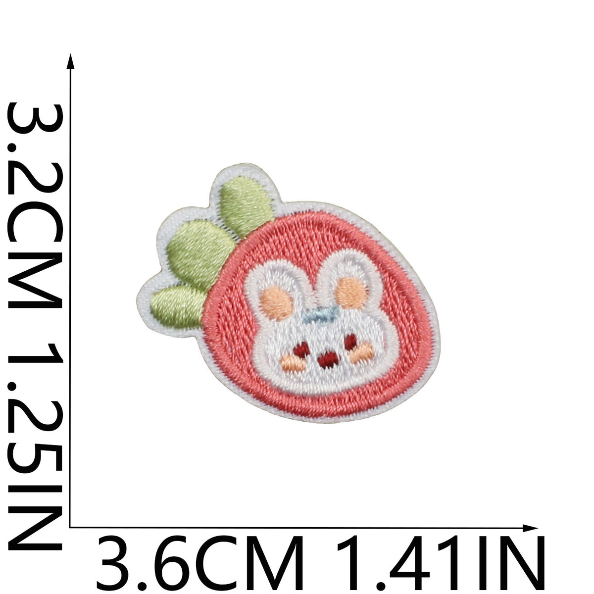 Ready to Ship Cute Unicorn Rainbow Embroidered Patch Set Cartoon Animal Iron on Patches for Kids Clothes Bags