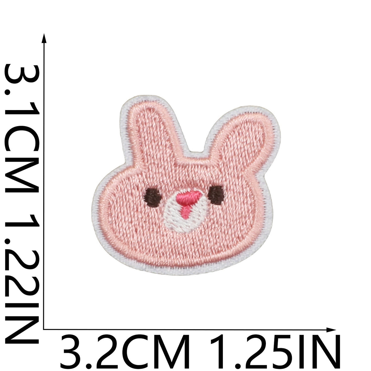Ready to Ship Cute Unicorn Rainbow Embroidered Patch Set Cartoon Animal Iron on Patches for Kids Clothes Bags