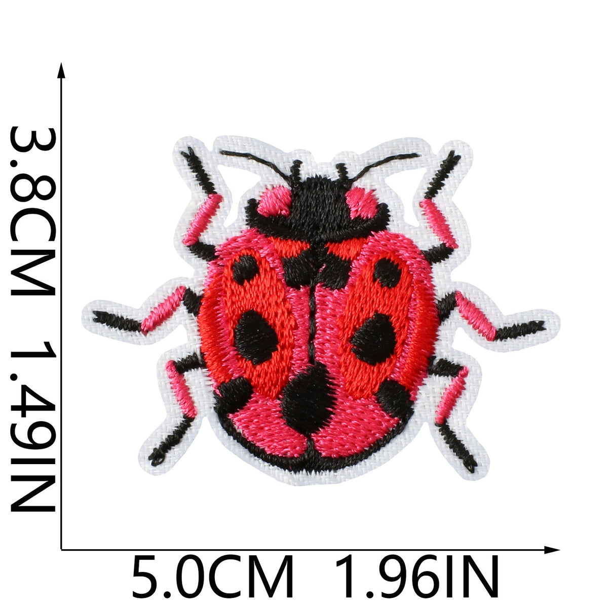 Insect Beetle Embroidered Patch Set 30Pcs, Decorative Iron on Patches for Clothing Jacket Backpack DIY Sewing Applique