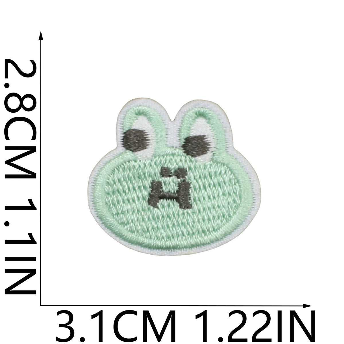 Ready to Ship Cute Unicorn Rainbow Embroidered Patch Set Cartoon Animal Iron on Patches for Kids Clothes Bags