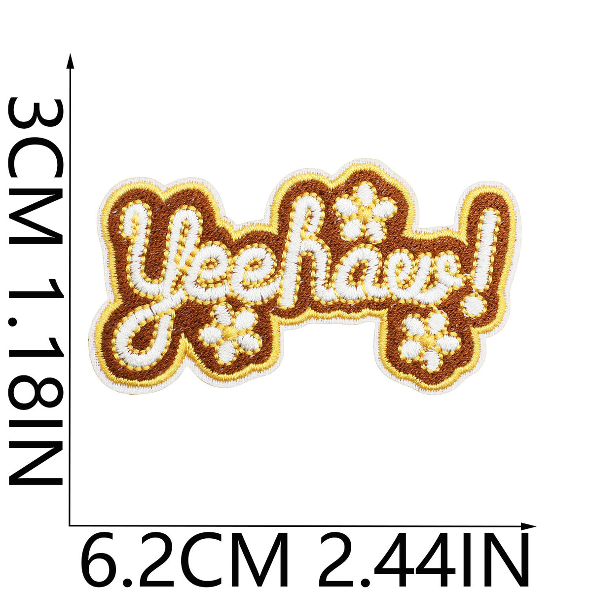 Bounty Hunter Cowboy Western Embroidered Iron‑On Patches