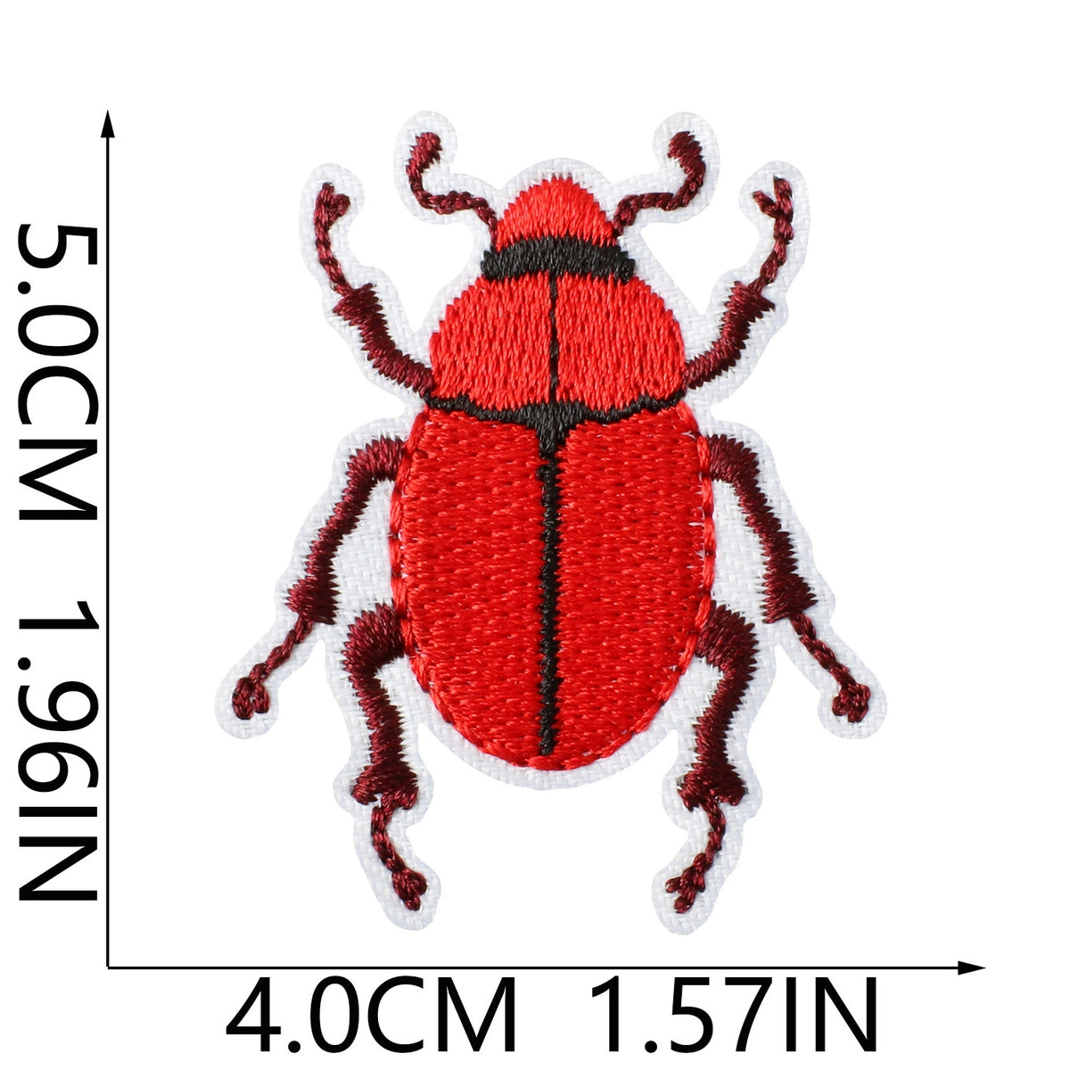 Insect Beetle Embroidered Patch Set 30Pcs, Decorative Iron on Patches for Clothing Jacket Backpack DIY Sewing Applique
