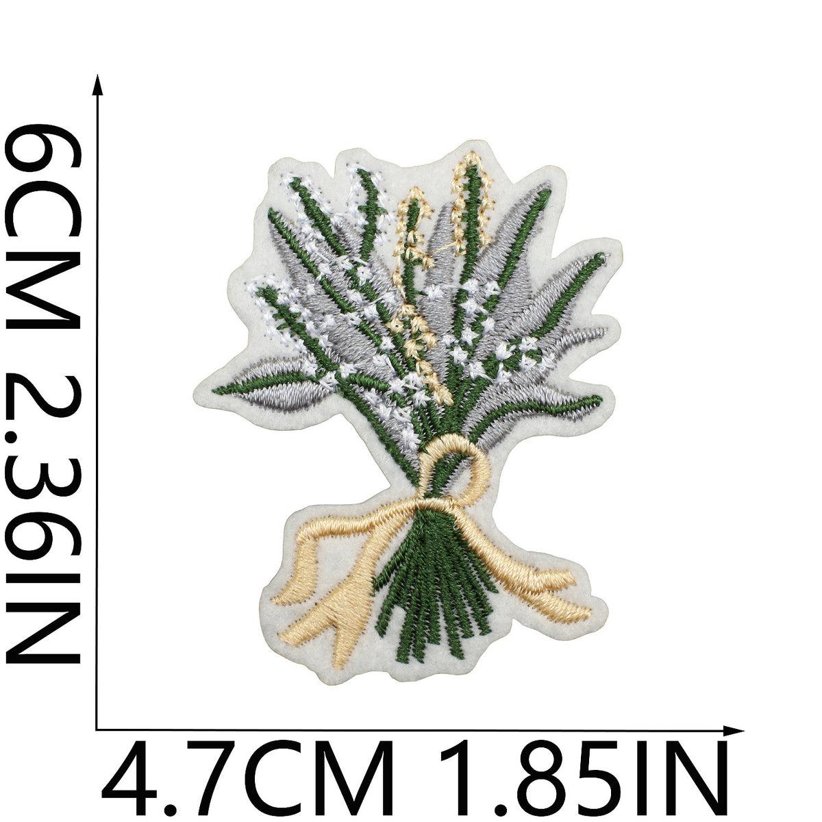 Green Fairy Embroidered Camera Iron-On Patch