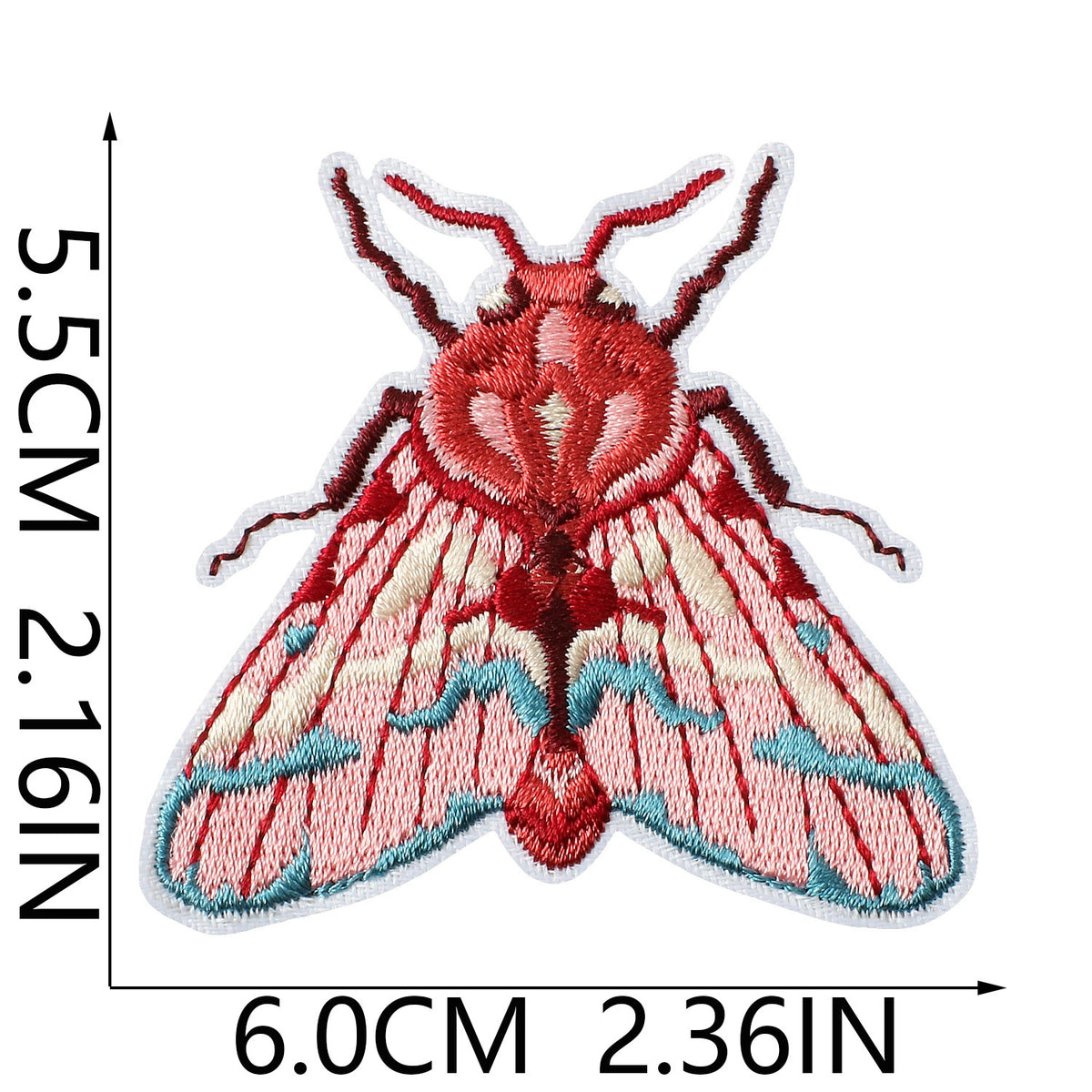Insect Beetle Embroidered Patch Set 30Pcs, Decorative Iron on Patches for Clothing Jacket Backpack DIY Sewing Applique