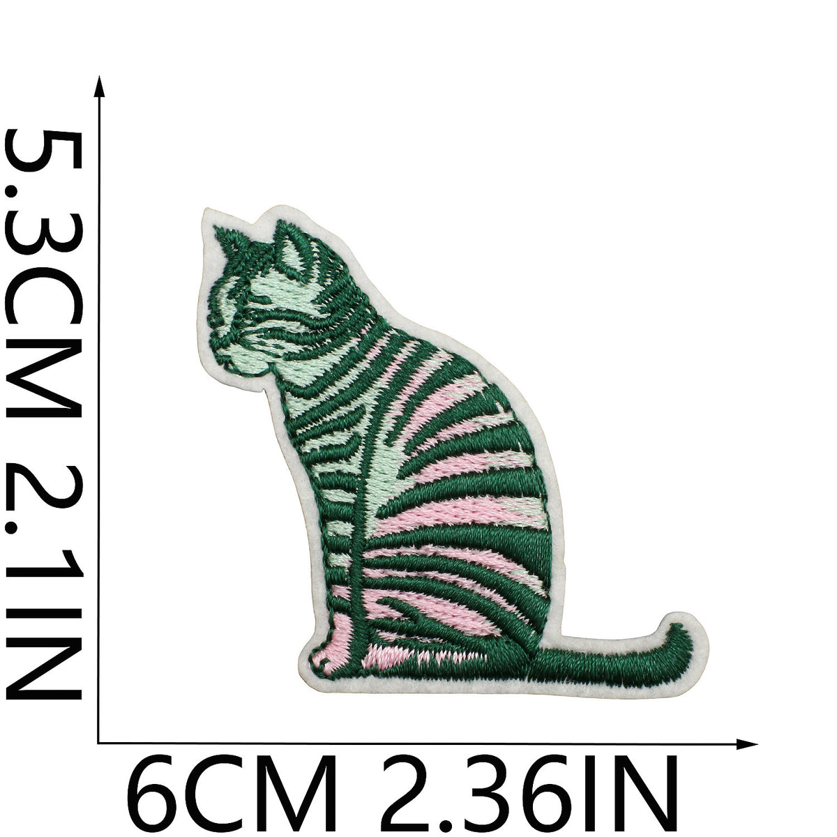Green Fairy Embroidered Camera Iron-On Patch