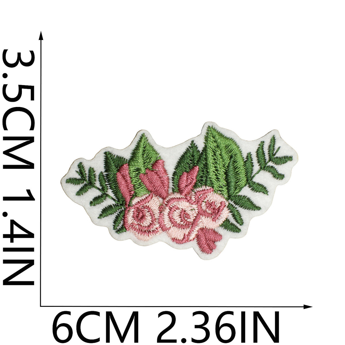 Green Fairy Embroidered Camera Iron-On Patch