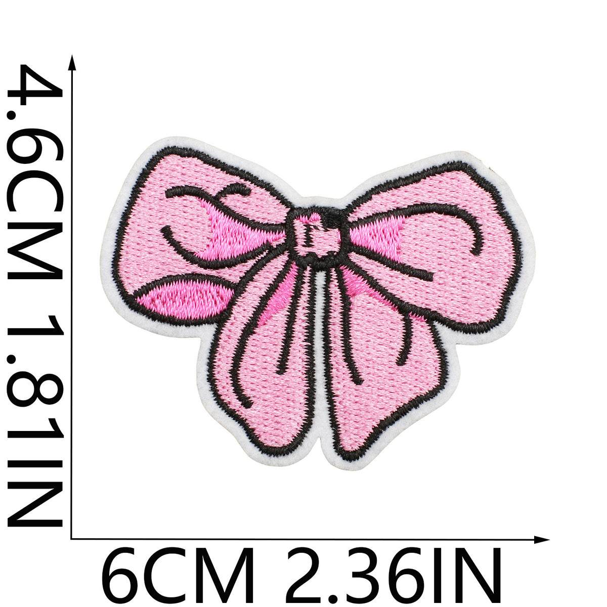Pink Python Denim Cowboy Hat Embroidered Iron-On Patch