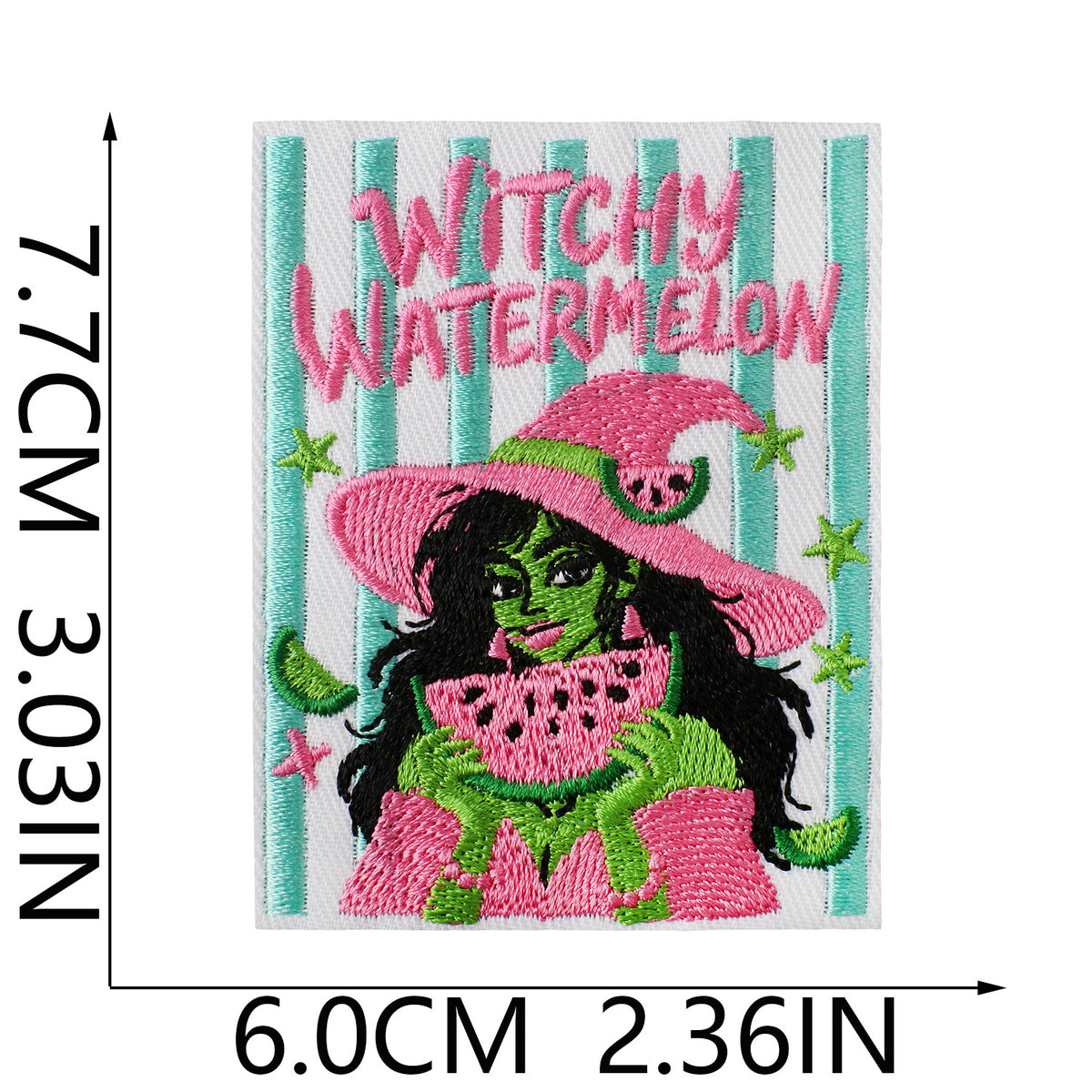 Cute & Funny Halloween Embroidered Patch Set – Ghost, Witch, Skeleton & Pumpkin Iron On Patches