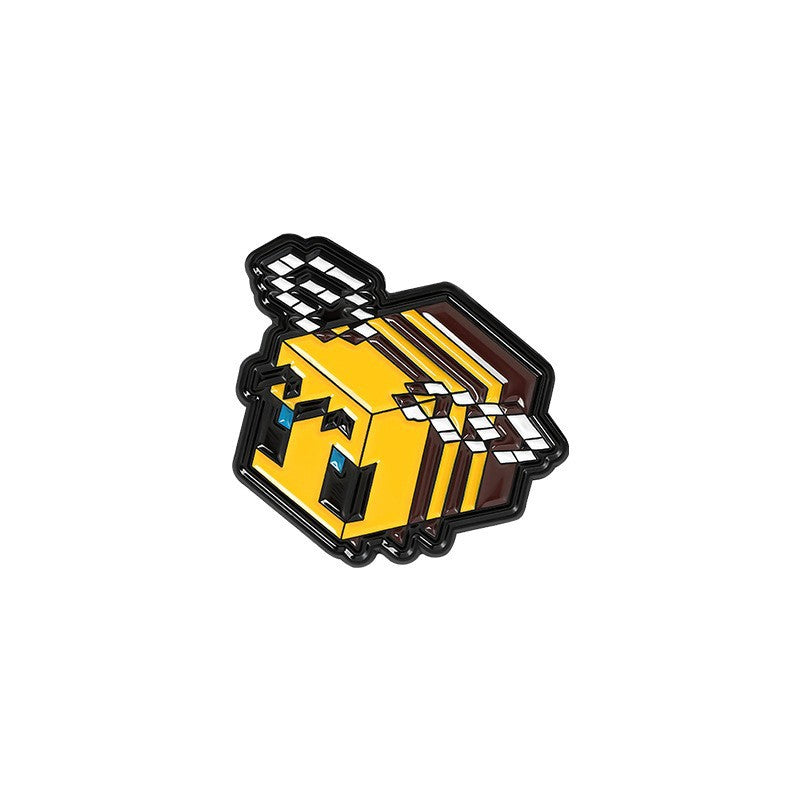 Cute Bee Pin Set | Adorable Insect Animal Enamel Pins | Metal Badge Collection for Nature & Insect Lovers