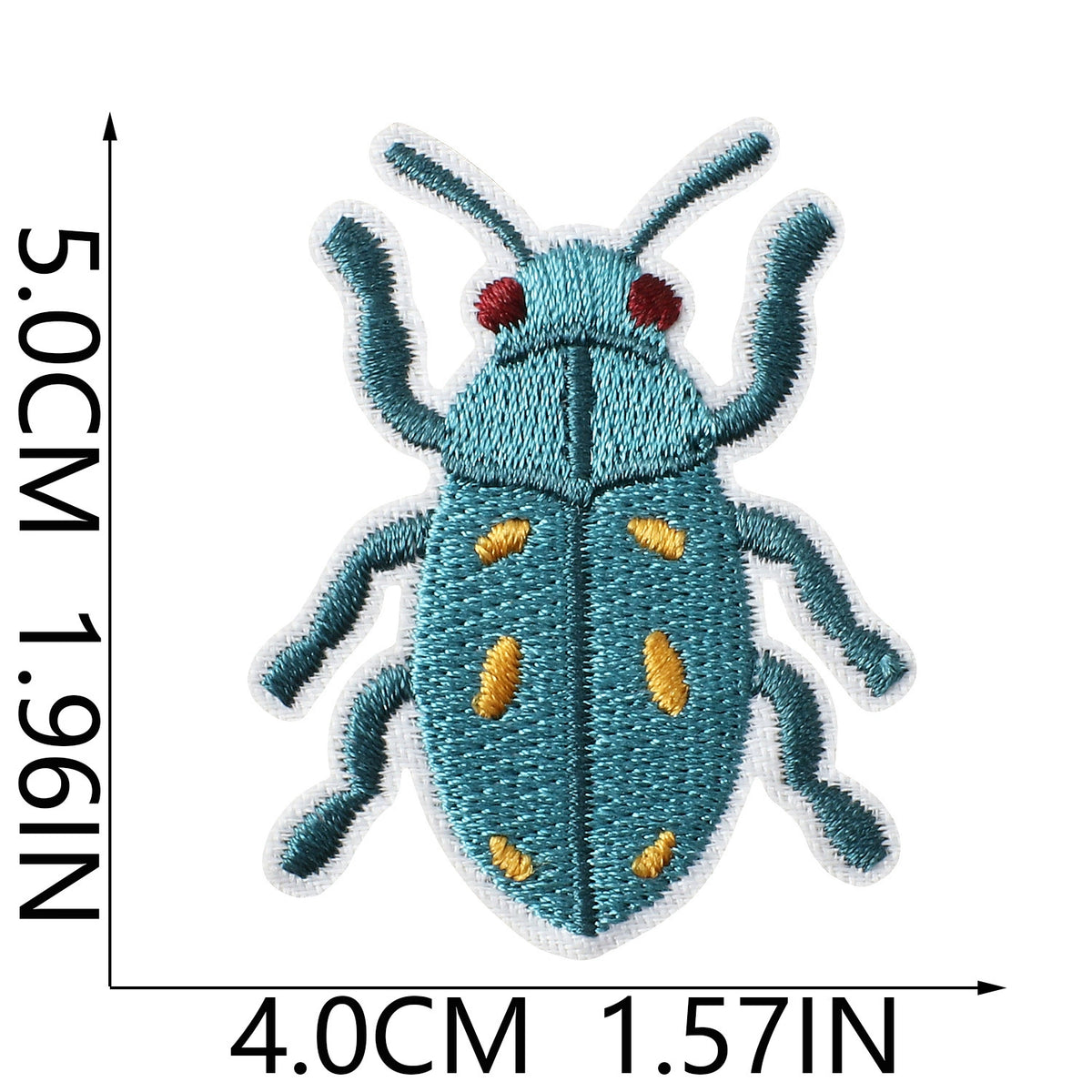Insect Beetle Embroidered Patch Set 30Pcs, Decorative Iron on Patches for Clothing Jacket Backpack DIY Sewing Applique
