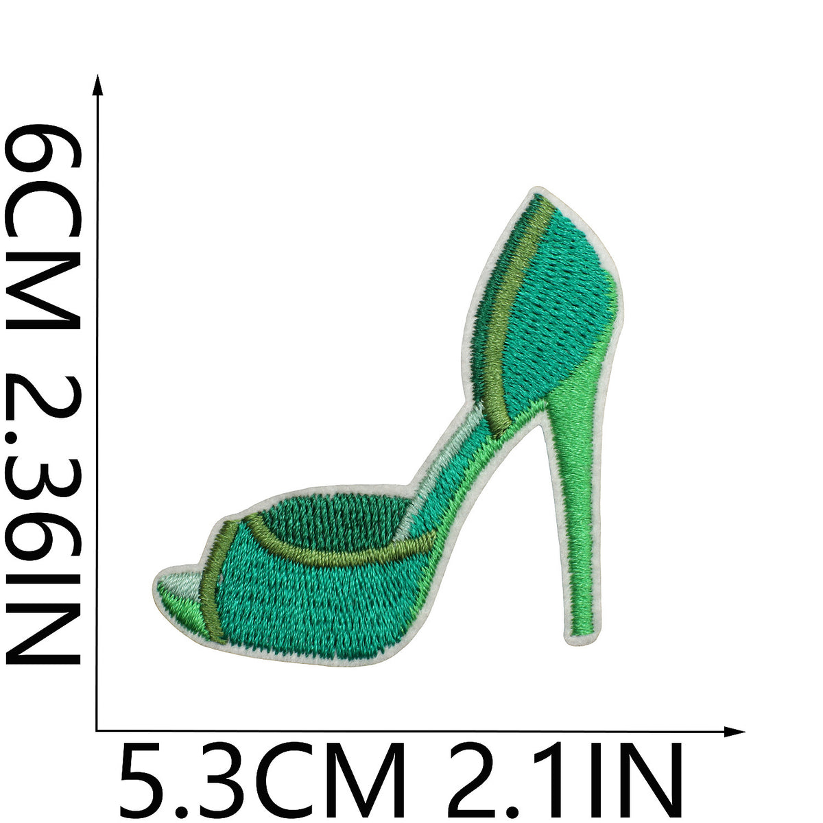 Green Fairy Embroidered Camera Iron-On Patch