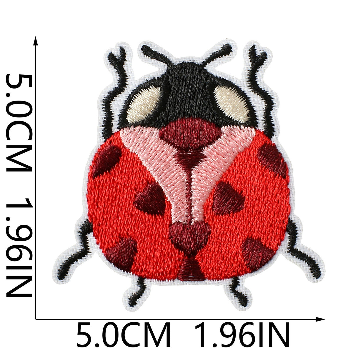 Insect Beetle Embroidered Patch Set 30Pcs, Decorative Iron on Patches for Clothing Jacket Backpack DIY Sewing Applique