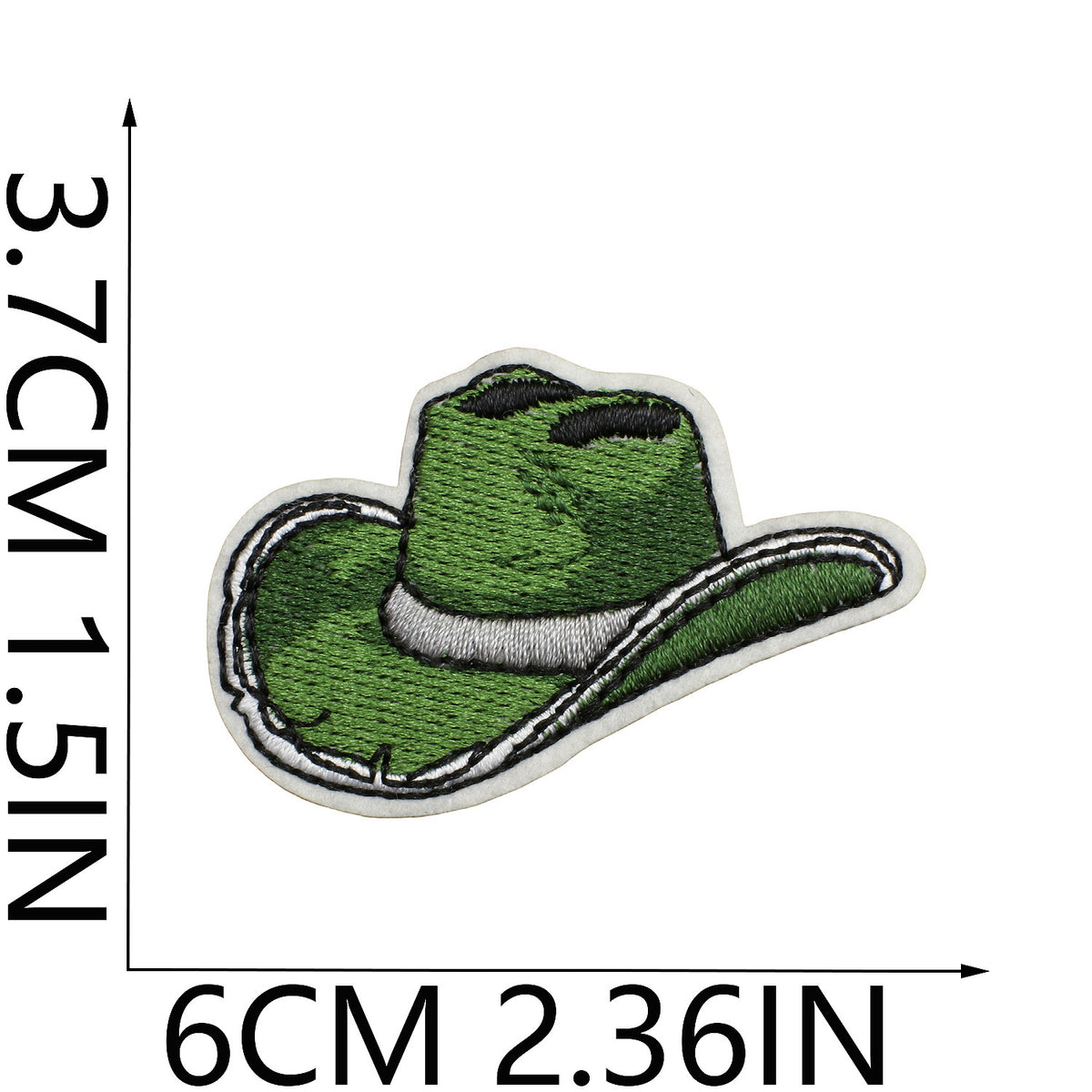 Green Fairy Embroidered Camera Iron-On Patch
