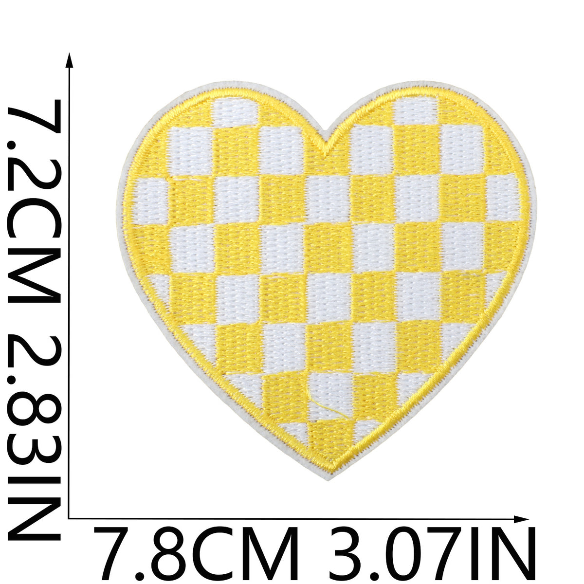 Game Day Denim Embroidered Iron-On Patch
