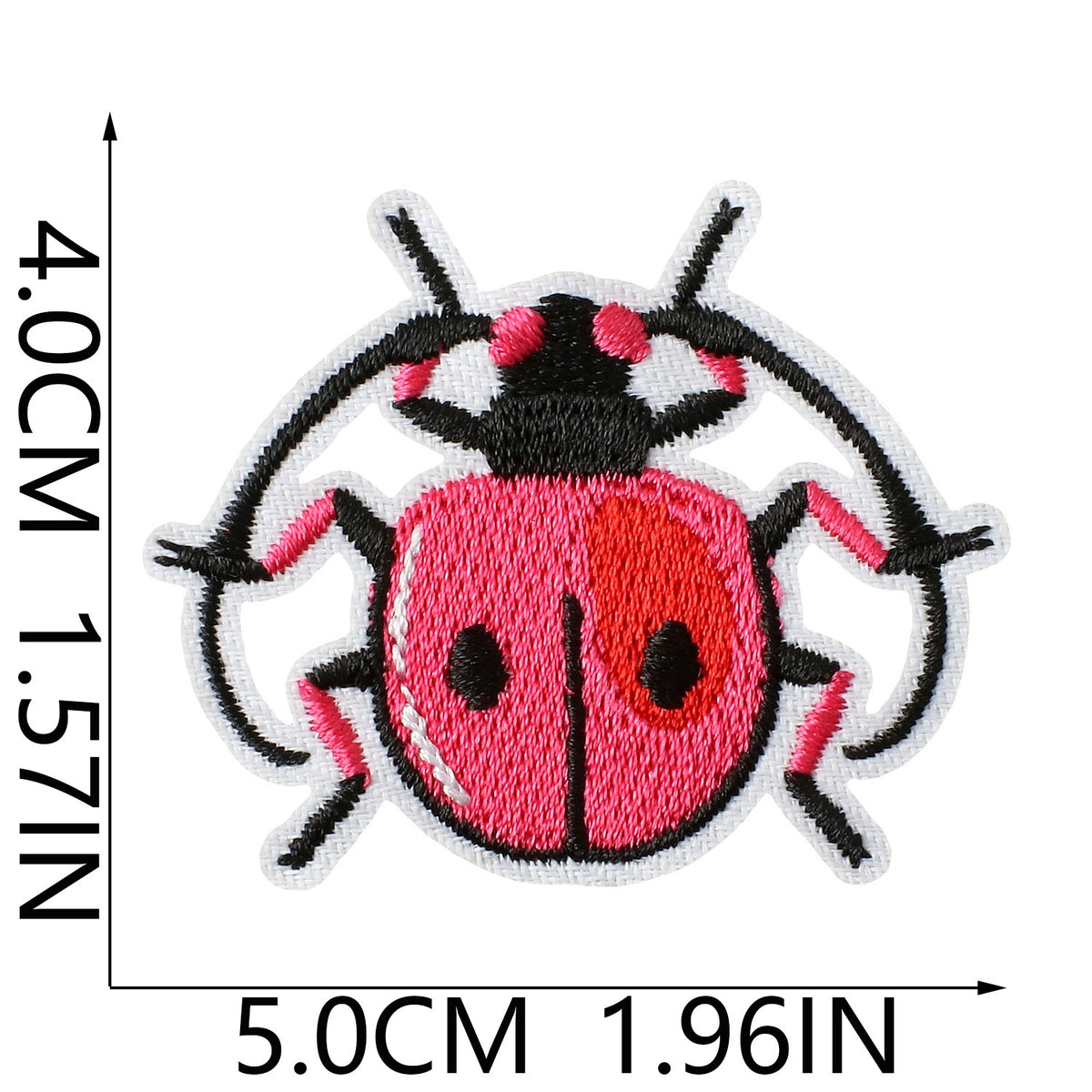 Insect Beetle Embroidered Patch Set 30Pcs, Decorative Iron on Patches for Clothing Jacket Backpack DIY Sewing Applique