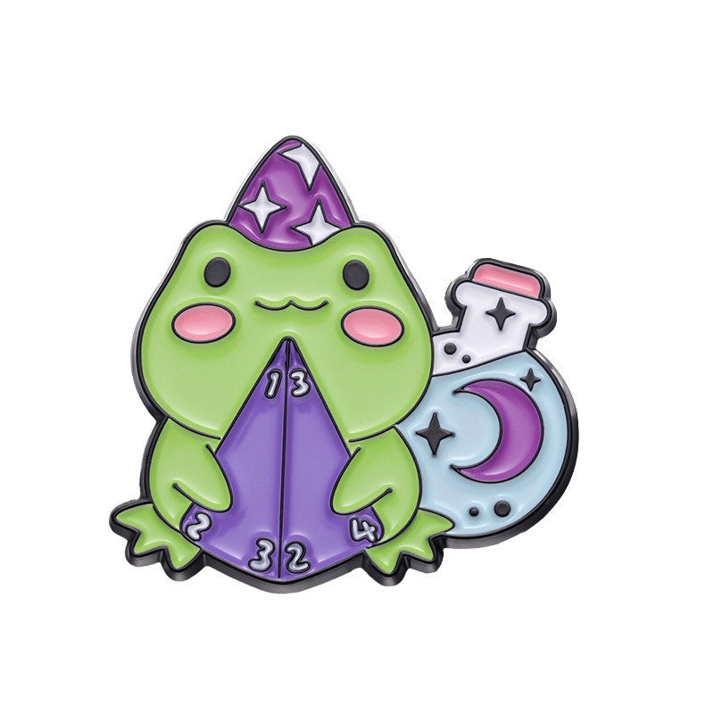 Cute & Fun Frog Animal Pin Collection | Adorable Frog Enamel Brooches