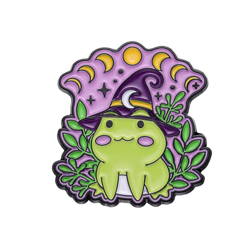 Cute & Fun Frog Animal Pin Collection | Adorable Frog Enamel Brooches
