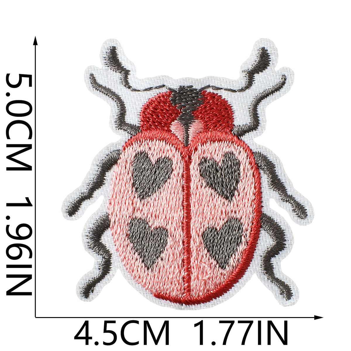 Insect Beetle Embroidered Patch Set 30Pcs, Decorative Iron on Patches for Clothing Jacket Backpack DIY Sewing Applique
