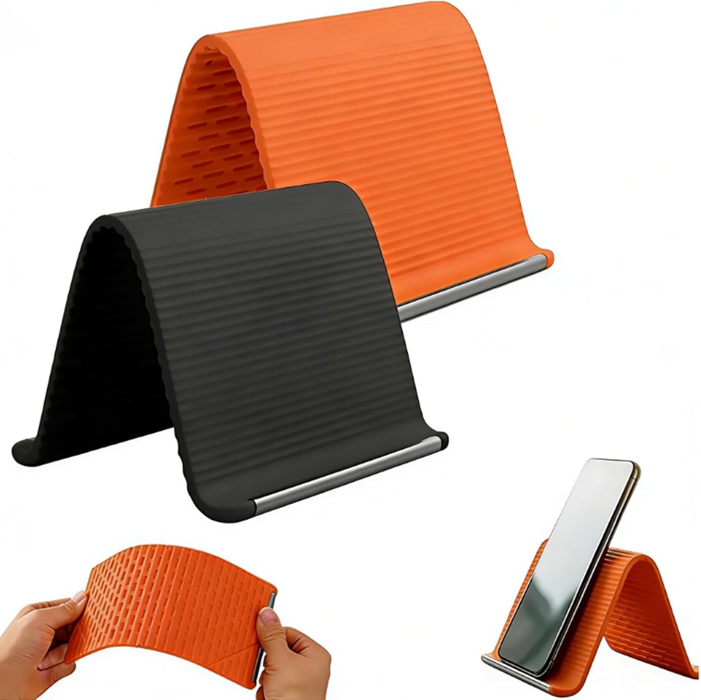 2026 New Portable Foldable Silicone Phone Holder Phone Stand