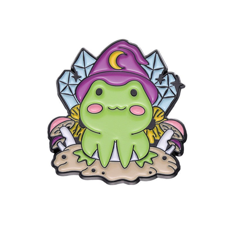 Cute & Fun Frog Animal Pin Collection | Adorable Frog Enamel Brooches