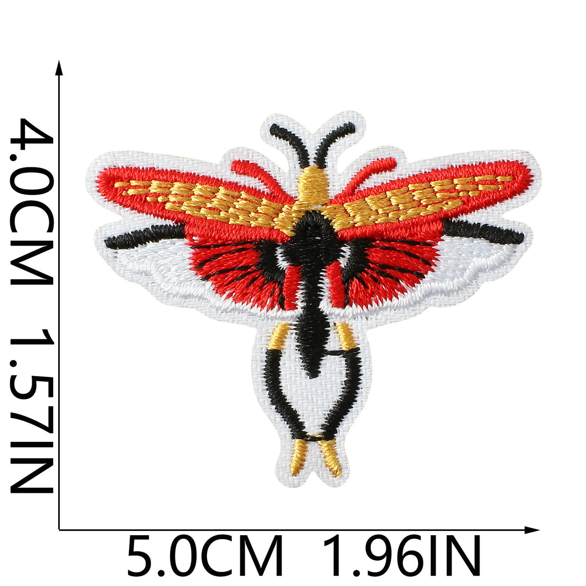 Insect Beetle Embroidered Patch Set 30Pcs, Decorative Iron on Patches for Clothing Jacket Backpack DIY Sewing Applique