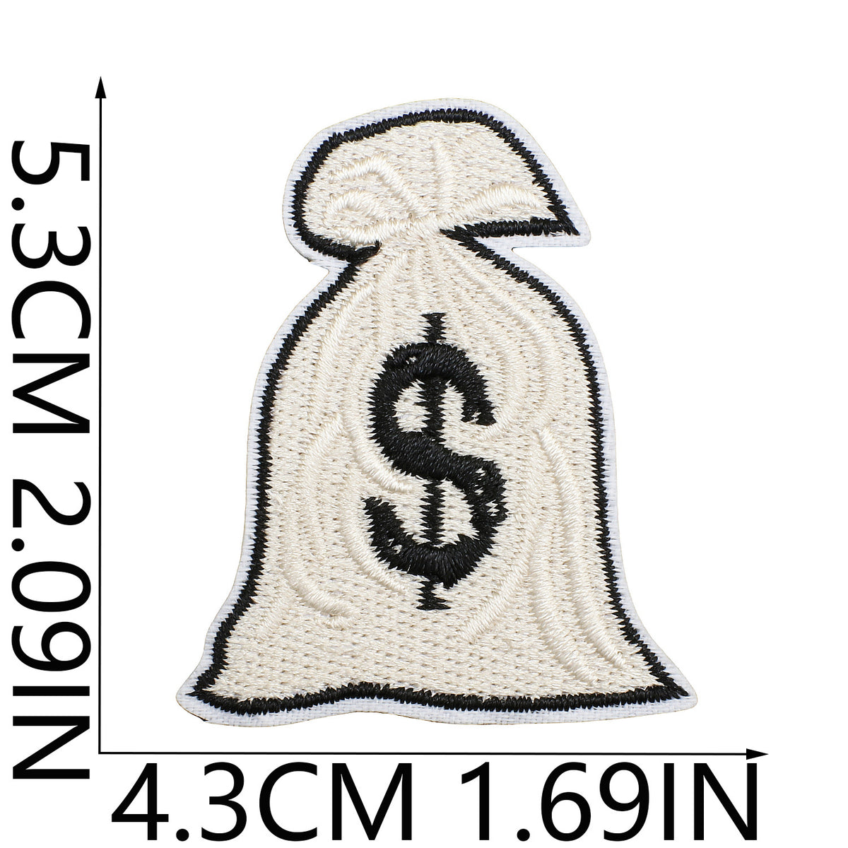 Bounty Hunter Cowboy Western Embroidered Iron‑On Patches