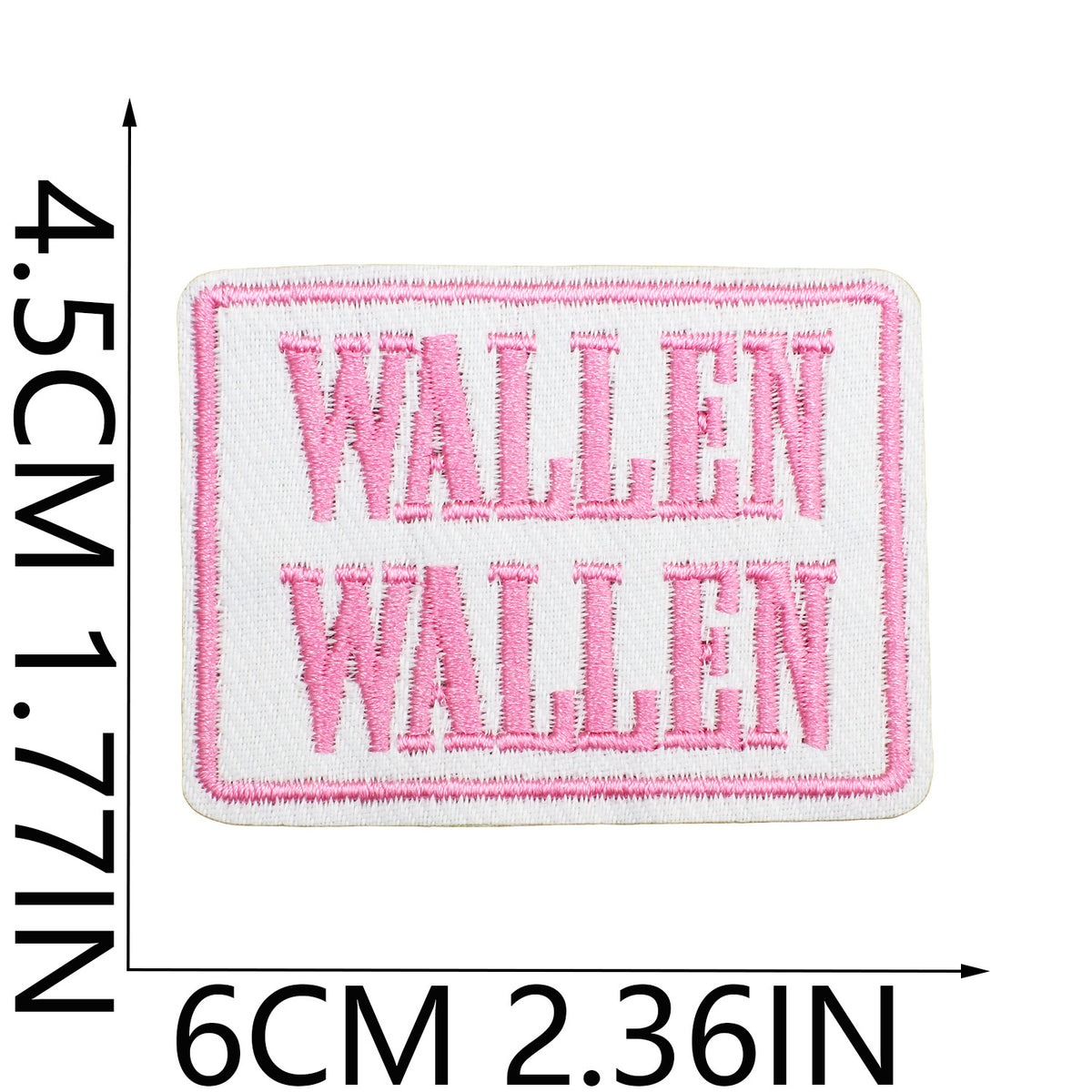 Red Flame Pink Western Cowgirl Iron-On Patch