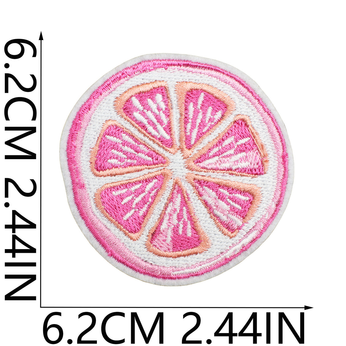 Pink Python Denim Cowboy Hat Embroidered Iron-On Patch