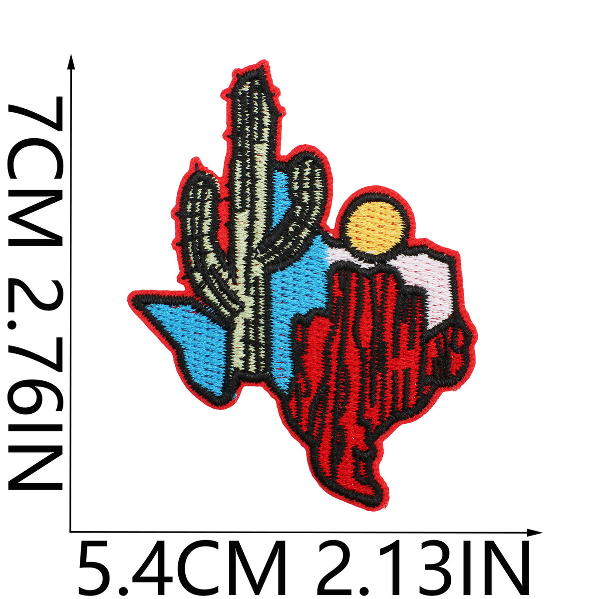 Bounty Hunter Cowboy Western Embroidered Iron‑On Patches