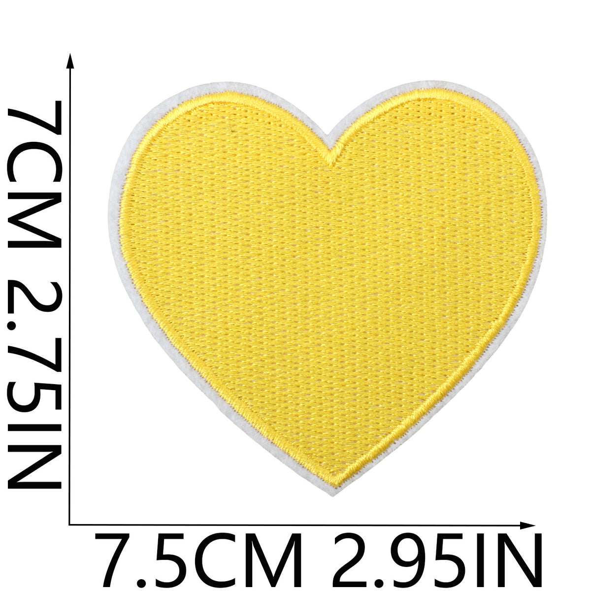 Game Day Denim Embroidered Iron-On Patch