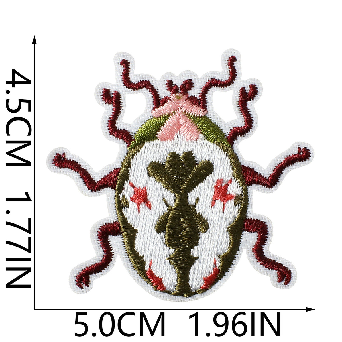 Insect Beetle Embroidered Patch Set 30Pcs, Decorative Iron on Patches for Clothing Jacket Backpack DIY Sewing Applique