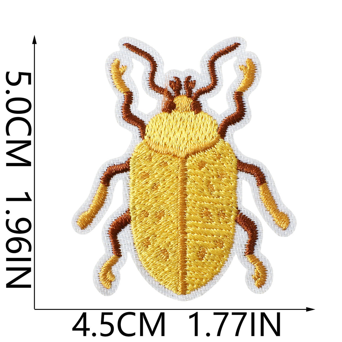Insect Beetle Embroidered Patch Set 30Pcs, Decorative Iron on Patches for Clothing Jacket Backpack DIY Sewing Applique