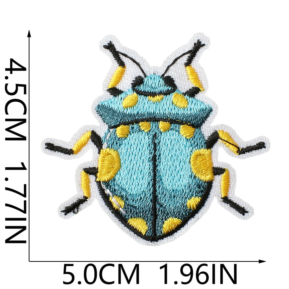 Insect Beetle Embroidered Patch Set 30Pcs, Decorative Iron on Patches for Clothing Jacket Backpack DIY Sewing Applique