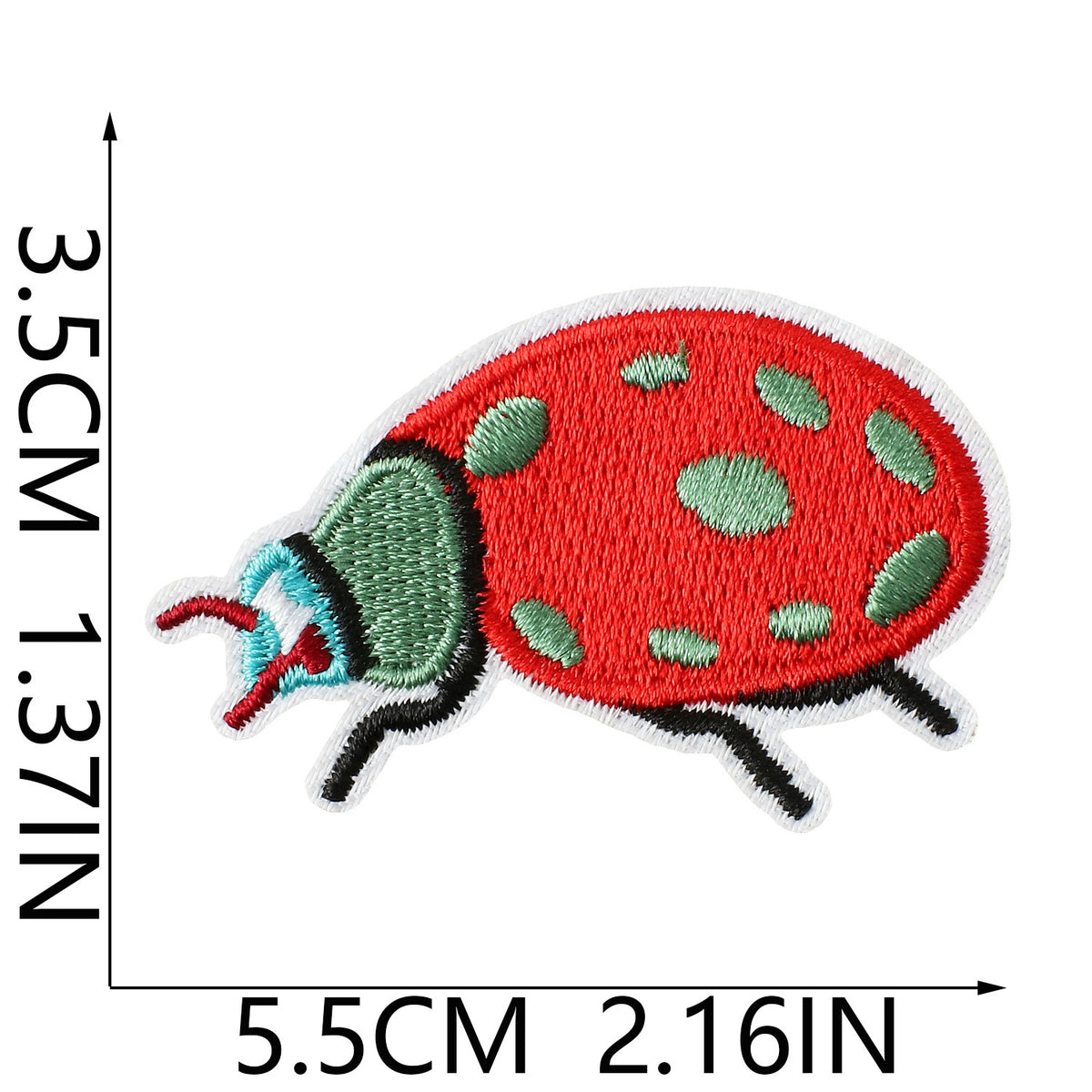 Insect Beetle Embroidered Patch Set 30Pcs, Decorative Iron on Patches for Clothing Jacket Backpack DIY Sewing Applique
