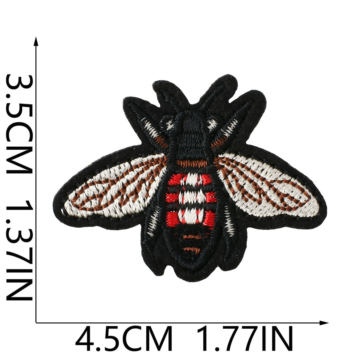 Insect Beetle Embroidered Patch Set 30Pcs, Decorative Iron on Patches for Clothing Jacket Backpack DIY Sewing Applique