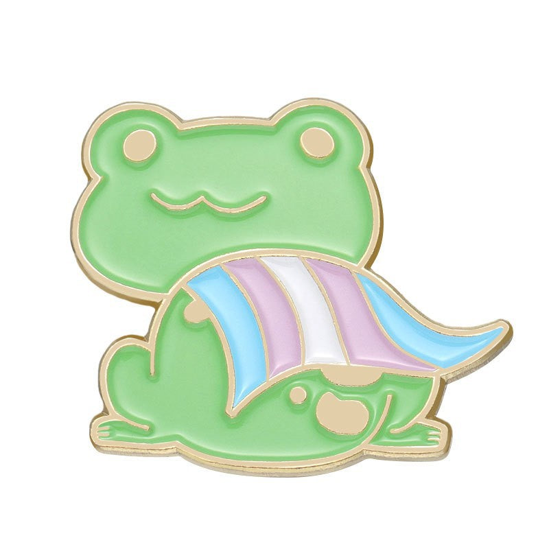 Cute & Fun Frog Animal Pin Collection | Adorable Frog Enamel Brooches