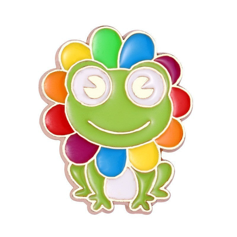 Cute & Fun Frog Animal Pin Collection | Adorable Frog Enamel Brooches