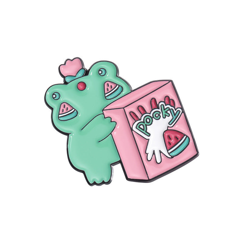 Cute & Fun Frog Animal Pin Collection | Adorable Frog Enamel Brooches