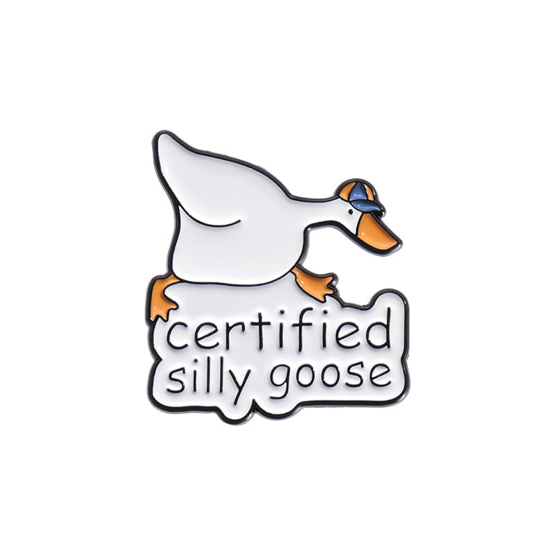 Creative Cute Duck & Chick Enamel Pin Set | Cartoon Animal Metal Brooch Collection | Gift & Apparel Accessories Wholesale