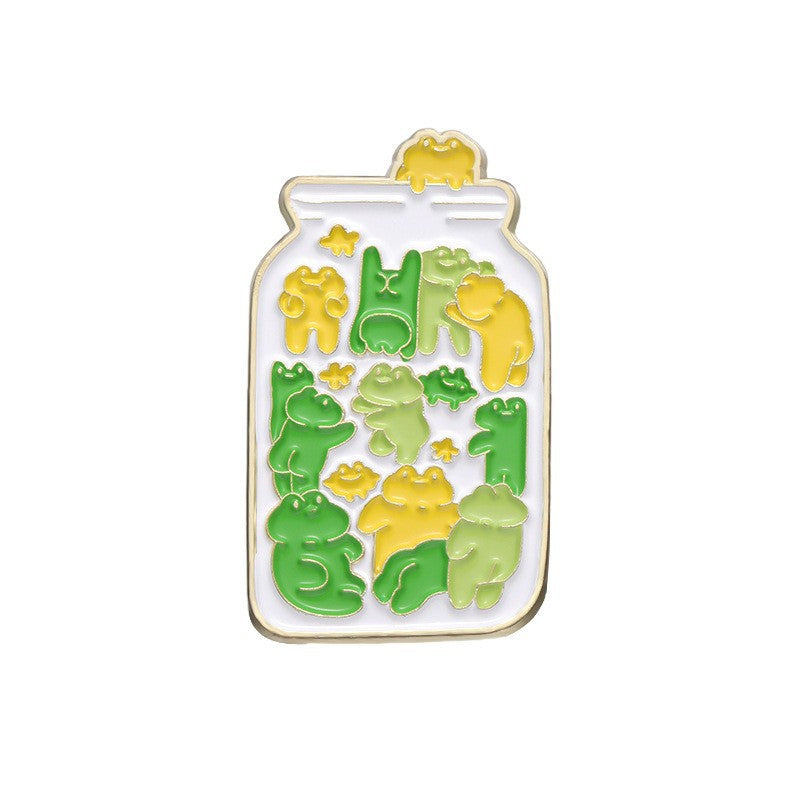 Cute & Fun Frog Animal Pin Collection | Adorable Frog Enamel Brooches